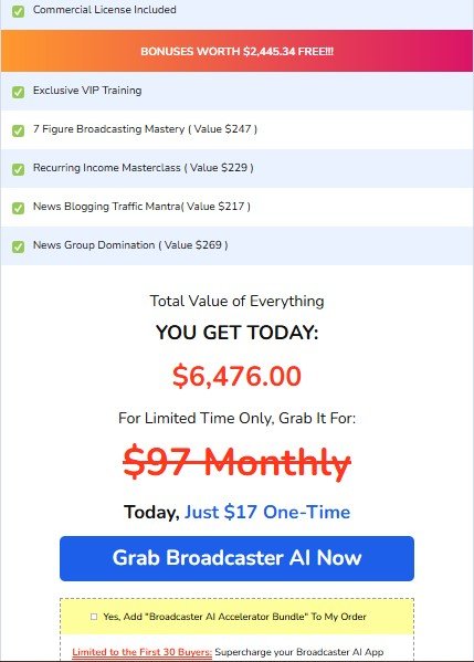 Broadcaster AI Honest Review