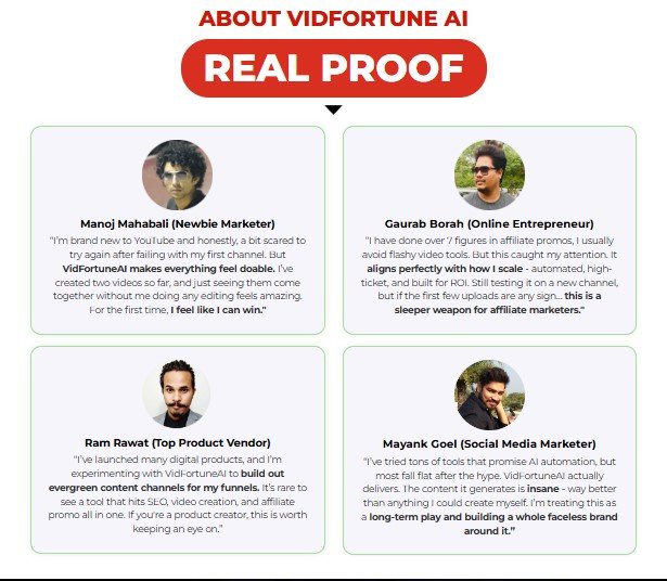 VidFortune AI Review