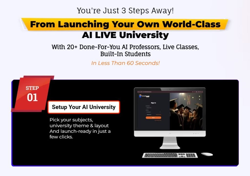 AI Live University Builder Review 2025