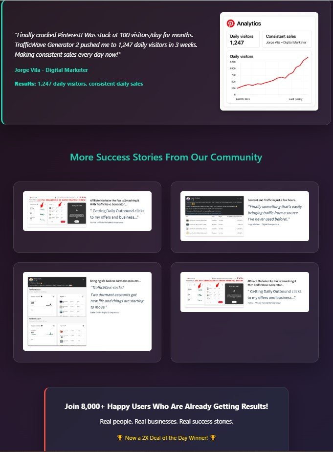 TrafficWave Generator 2.0 Review