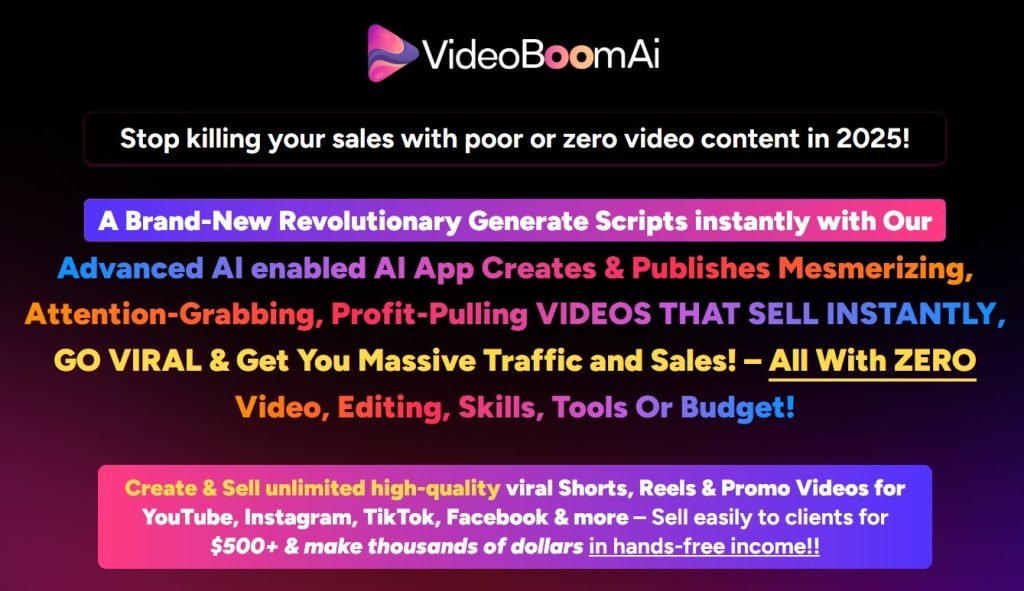 VideoBoomAi Review