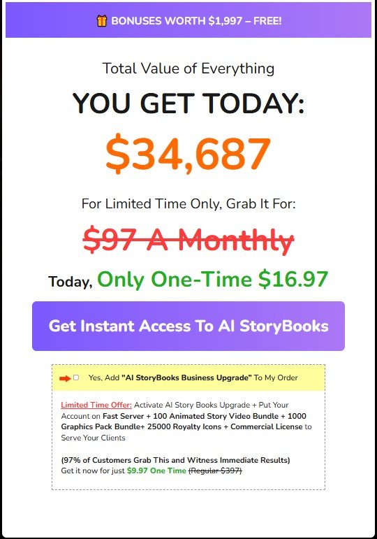 AI StoryBooks Review 2025