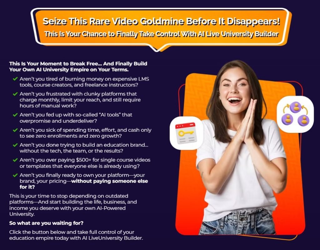 AI Live University Builder Review 2025