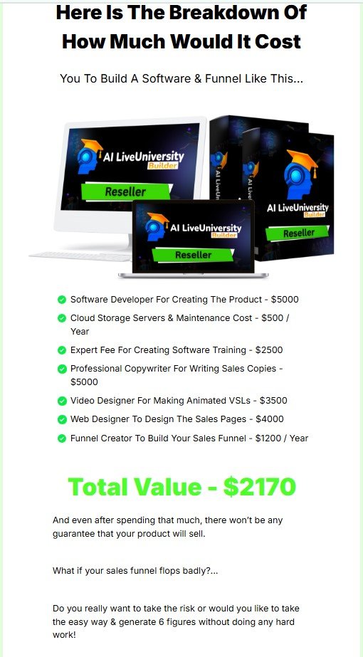 AI Live University Builder Review 2025