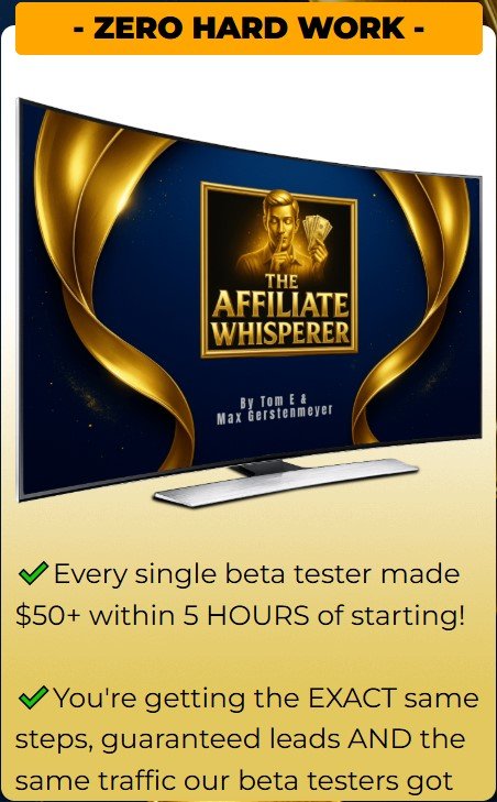 The Affiliate Whisperer Review