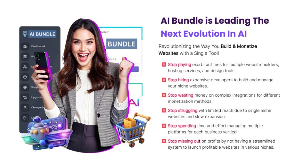 AI Bundle Review: Build 6 Profitable Websites + Training in 1 Click 23 AI Bundle Review