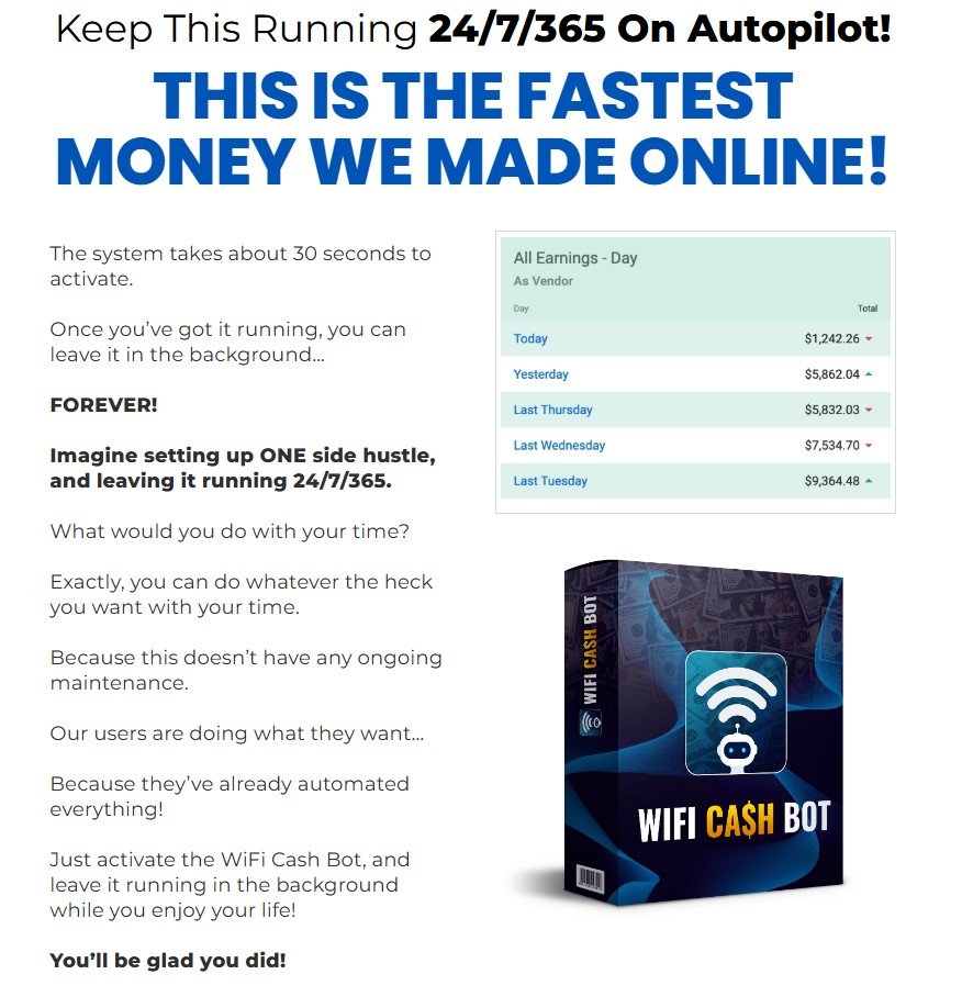 WiFi Cash Bot Review 2025