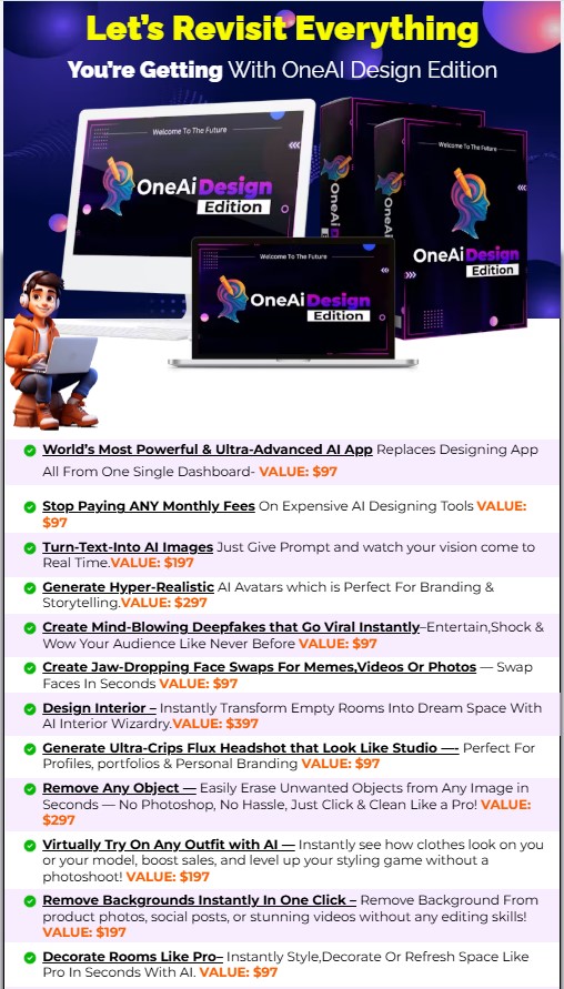 OneAi Design Edition Review: The World’s Most Powerful & Ultra-Advanced Designing AI App Is Here! 28 OneAi Design Edition Review