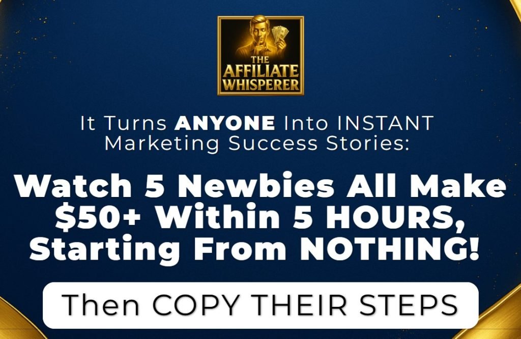 The Affiliate Whisperer Review