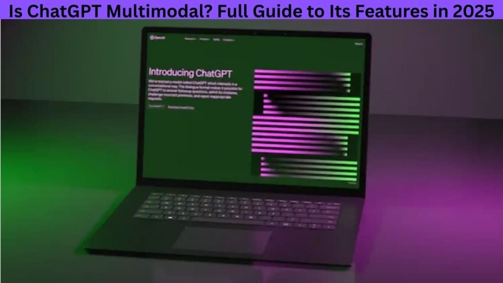 Is ChatGPT Multimodal