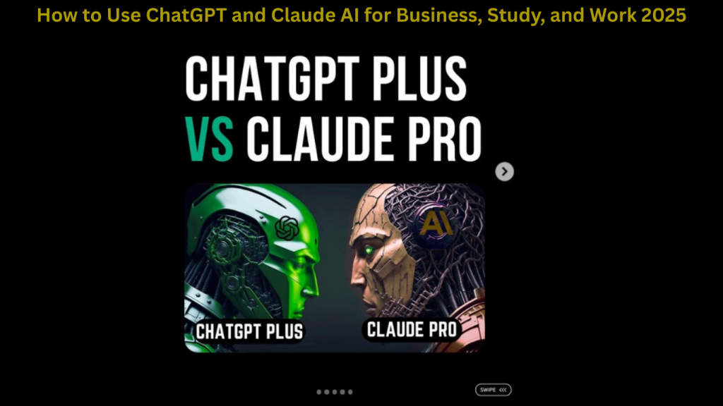 ChatGPT and Claude AI
