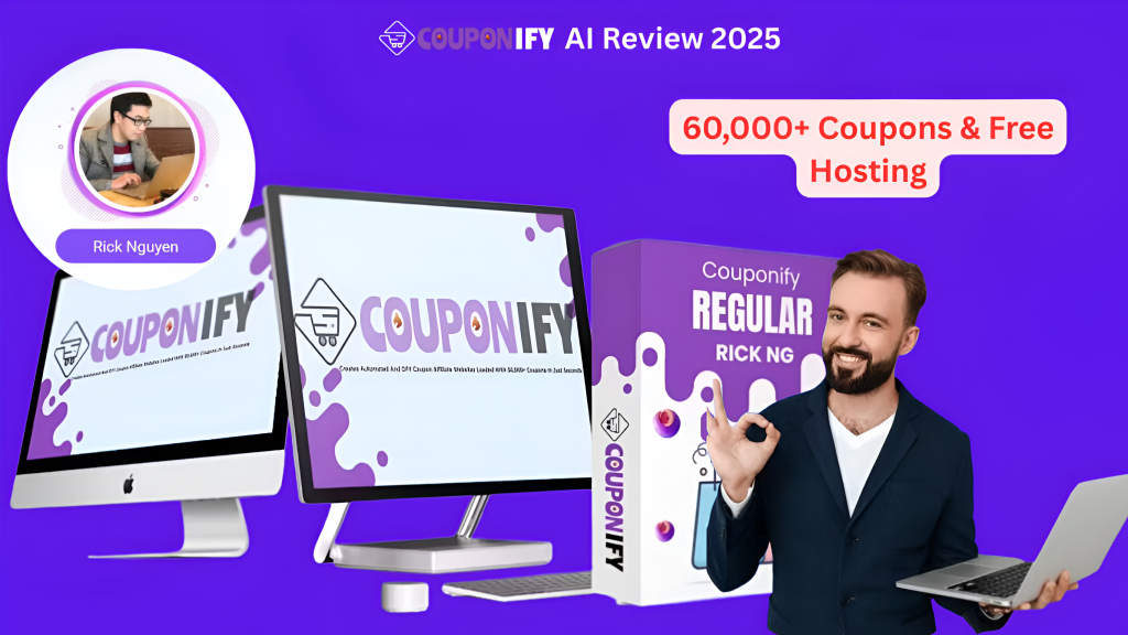 Couponify AI Review 2025: 60,000+ Coupons & Free Hosting