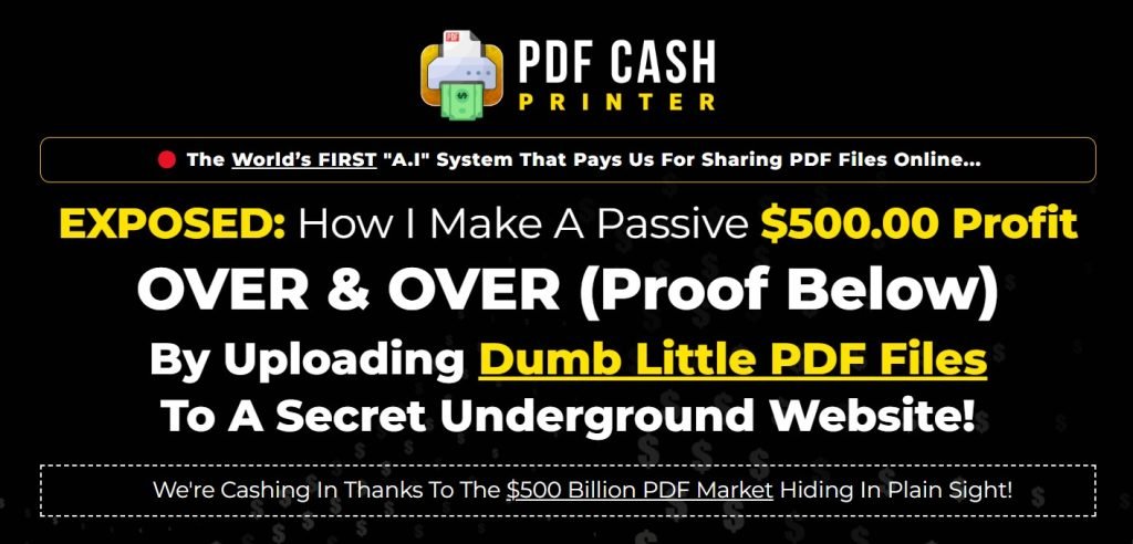 PDF Cash Printer Review