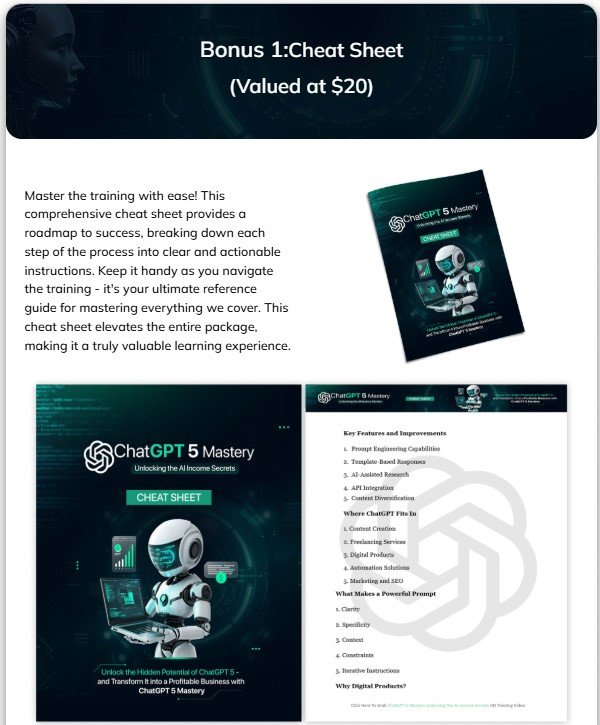 ChatGPT 5 Mastery PLR Review