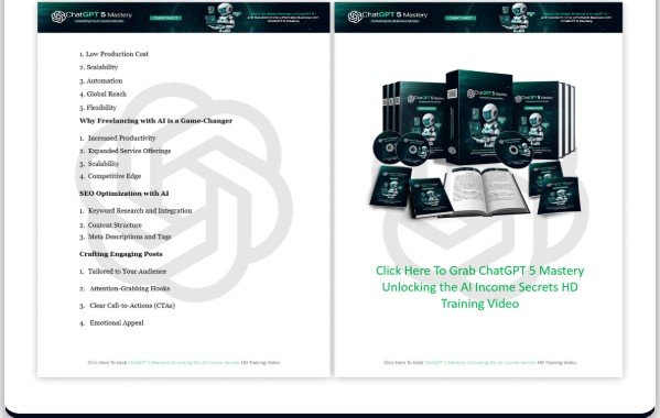 ChatGPT 5 Mastery PLR Review