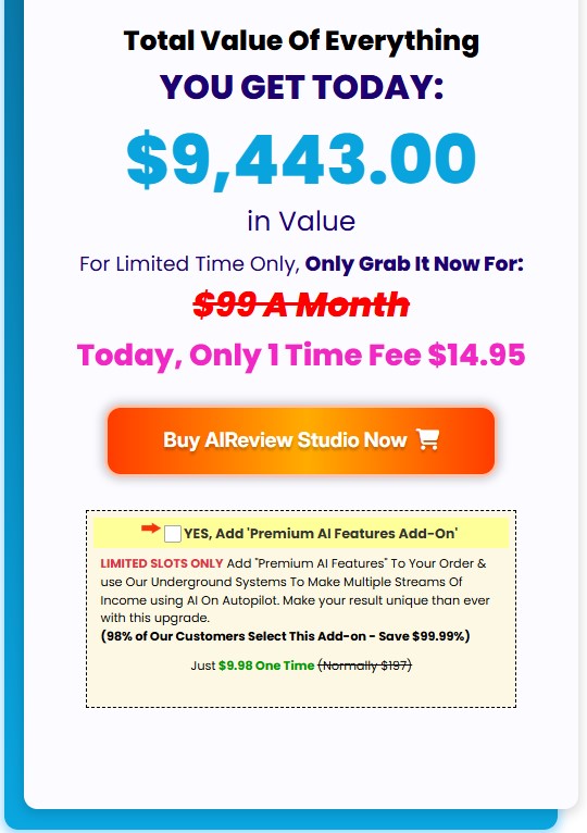 AI Review Studio Review