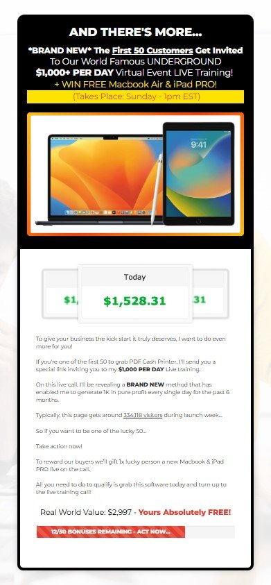 PDF Cash Printer Review