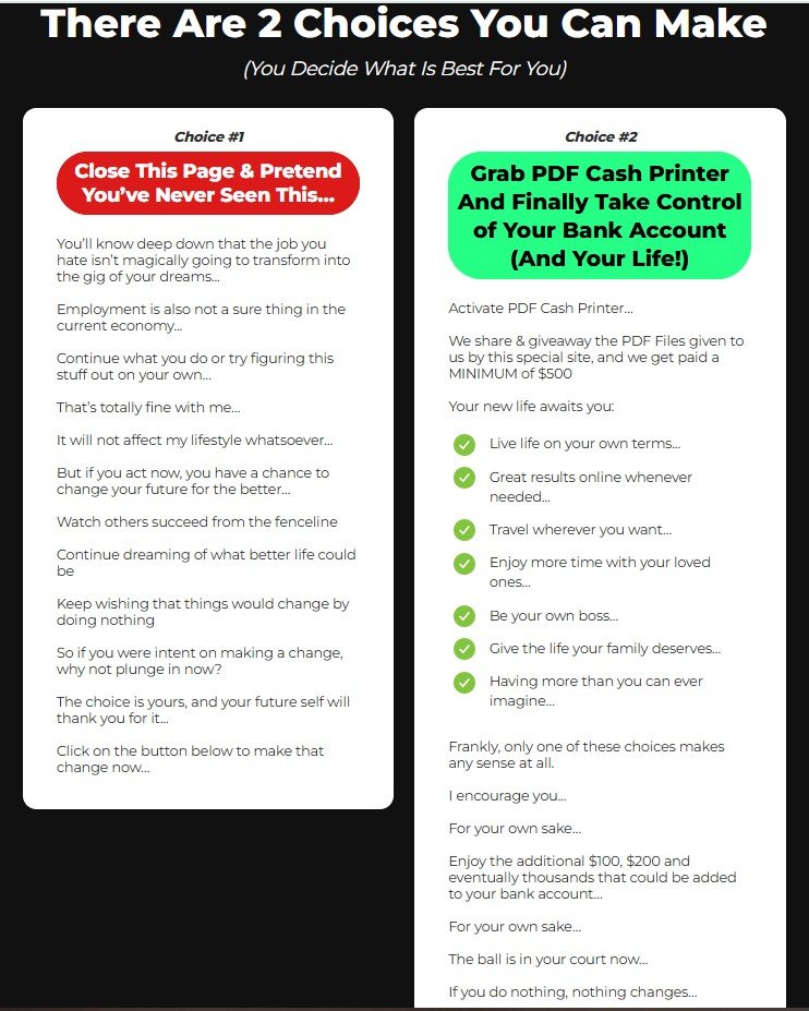 PDF Cash Printer Review