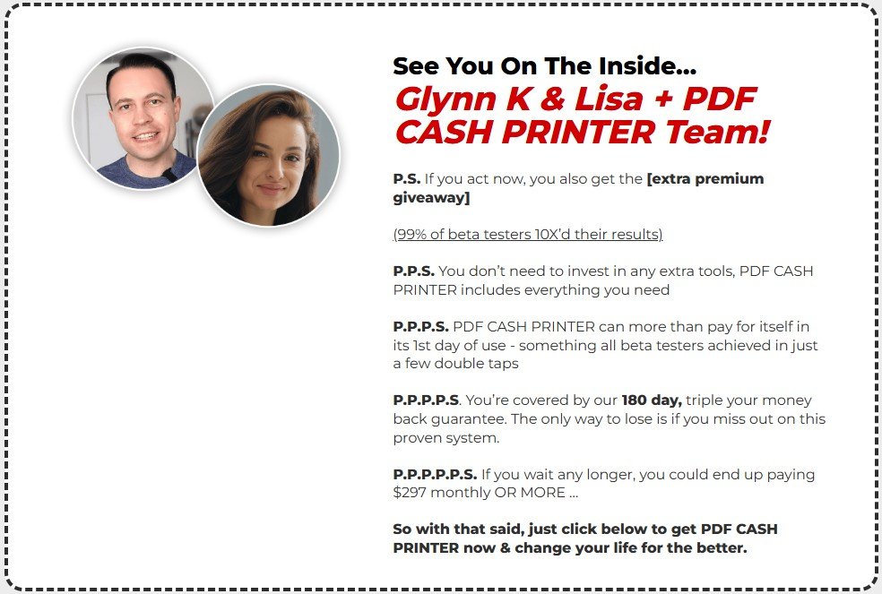 PDF Cash Printer Review