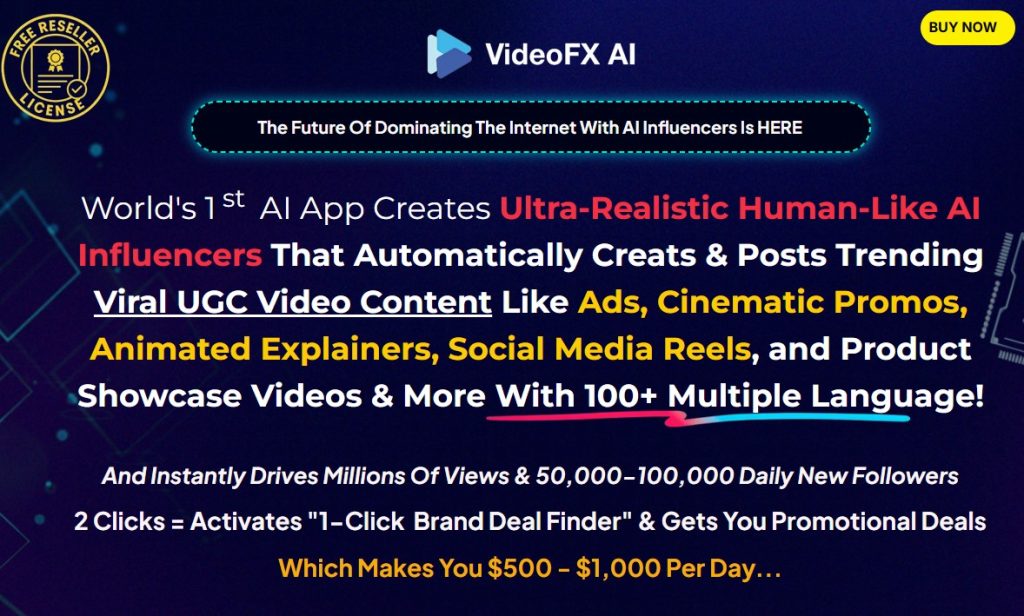 VideoFX AI Review