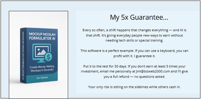 Mockup Moolah Formulator AI Review