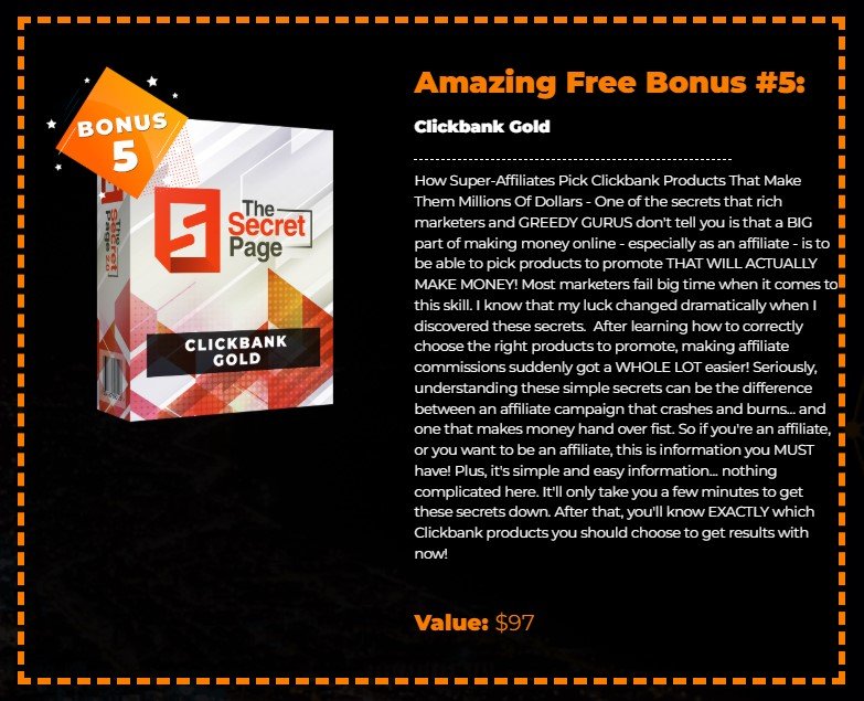 The Secret Page Review