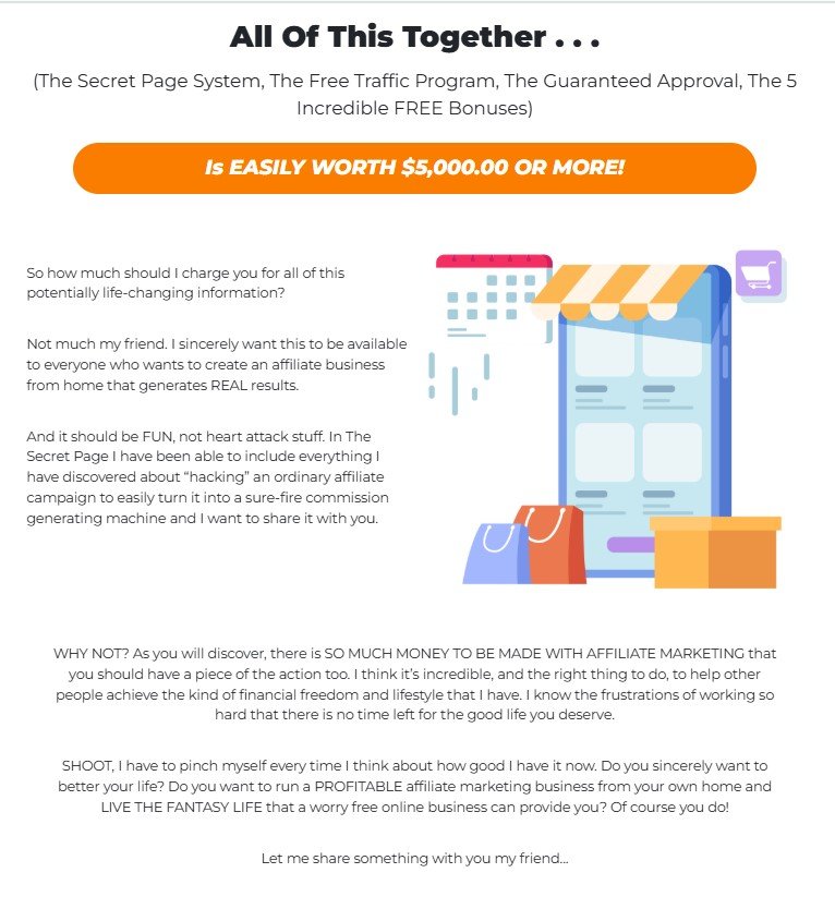 The Secret Page Review