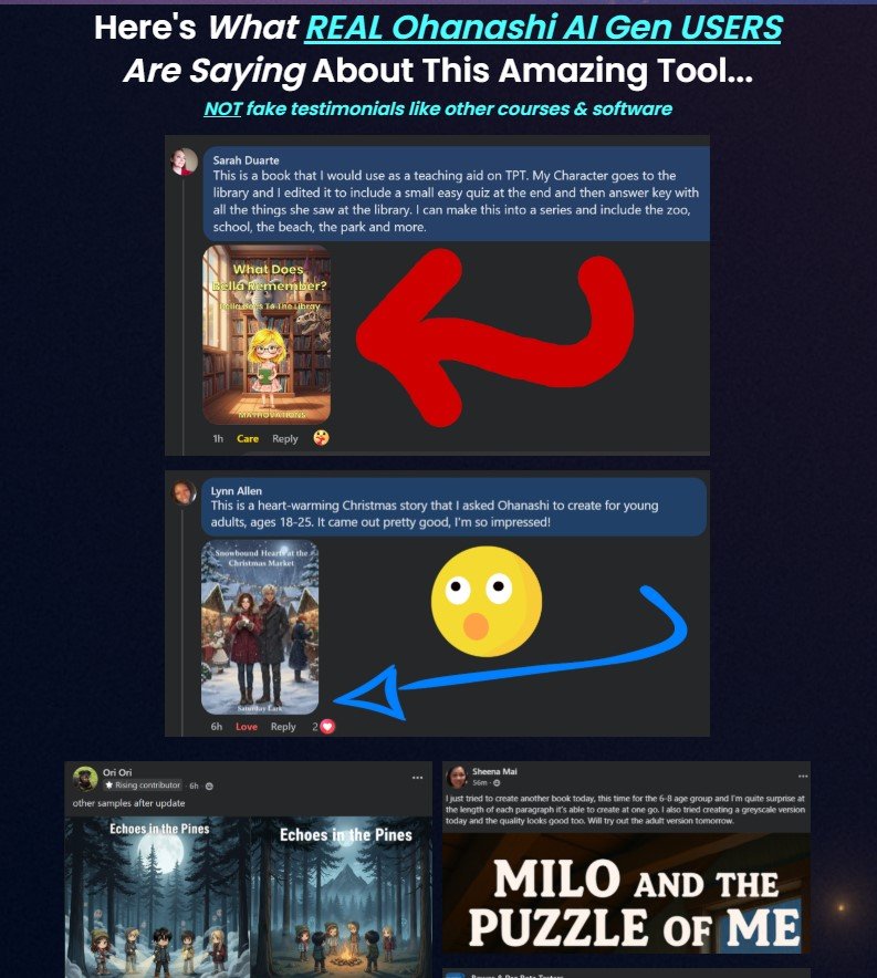 Ohanashi AI Gen Review