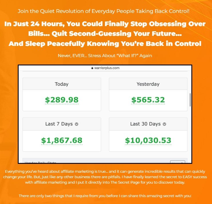 The Secret Page Review