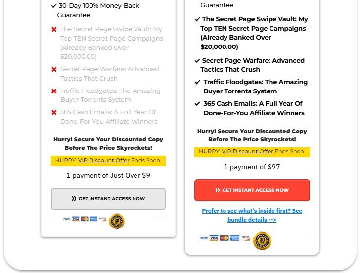 The Secret Page Review