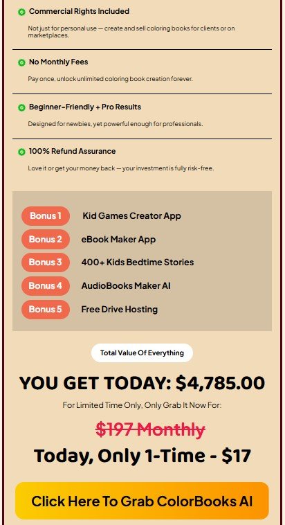 ColorBooks AI Review