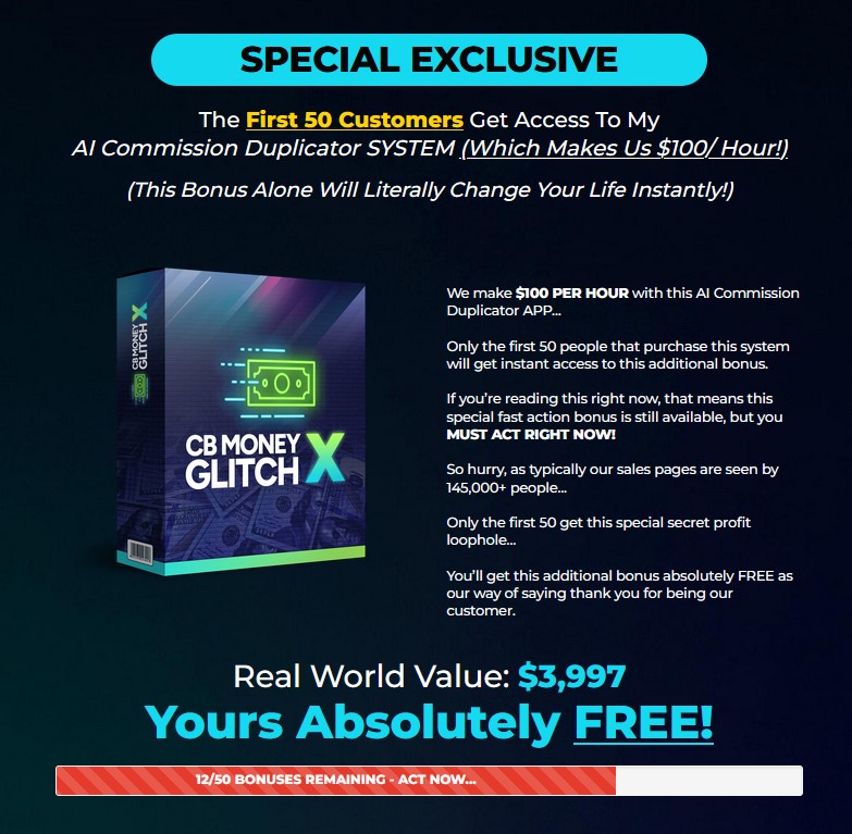 CB Money Glitch X Review 2025