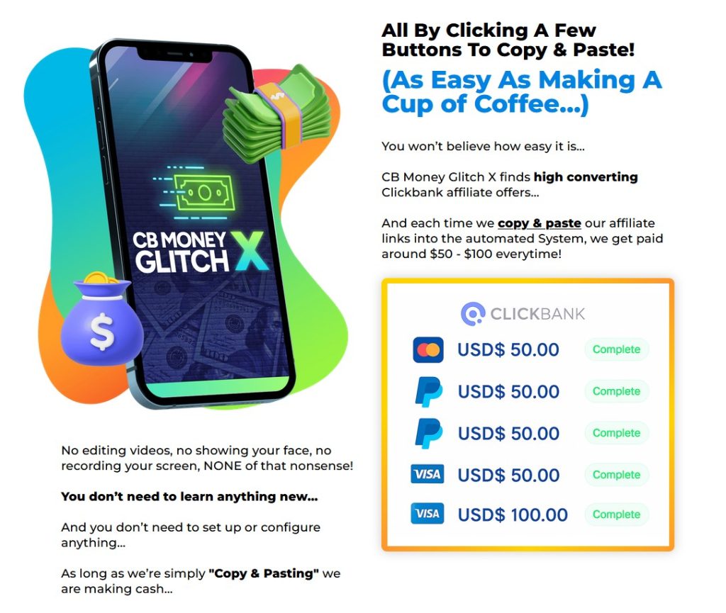 CB Money Glitch X Review 2025