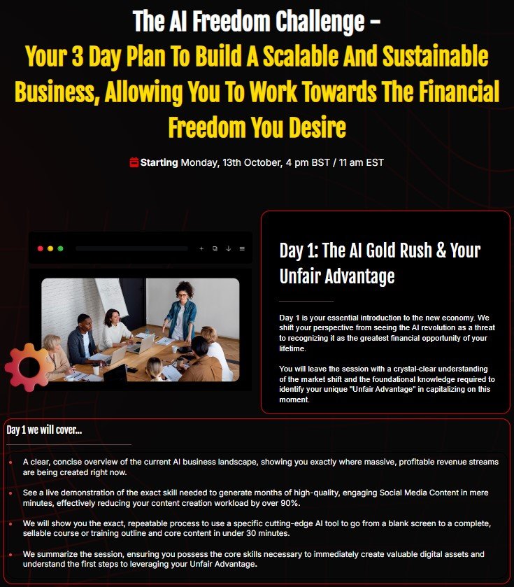 AI Freedom Challenge Review 2025