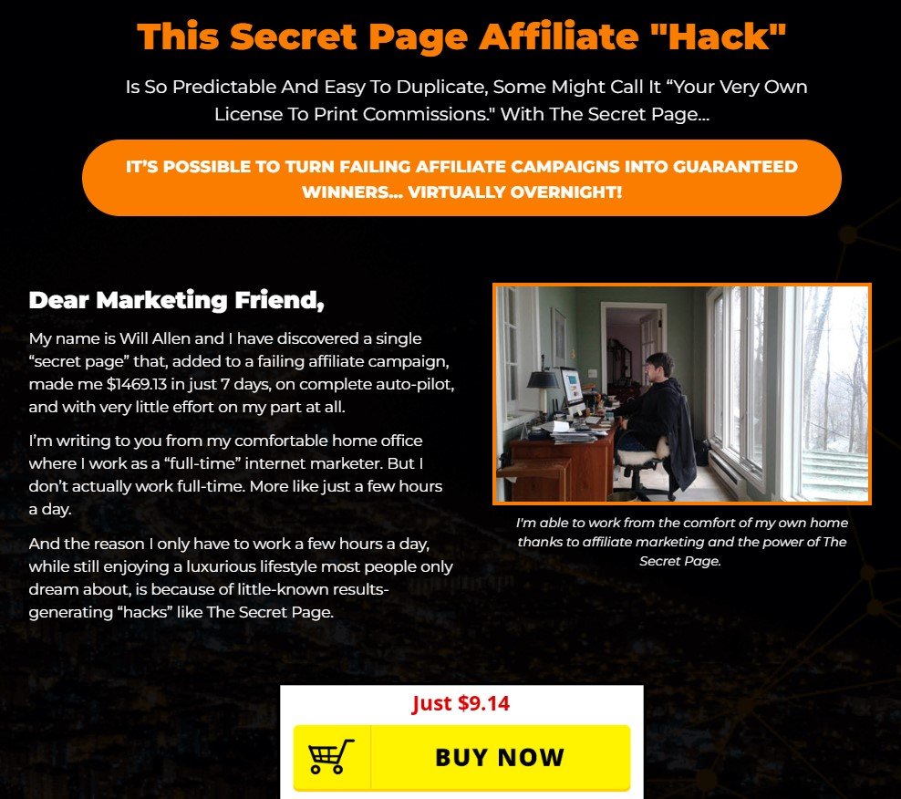 The Secret Page Review