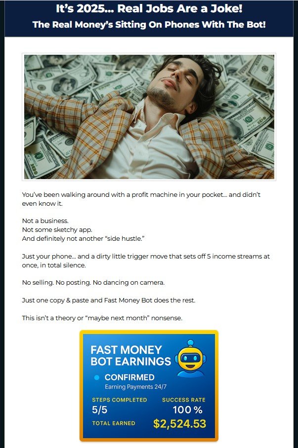 Fast Money Bot Review