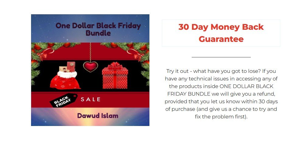 One Dollar Black Friday Bundle Review