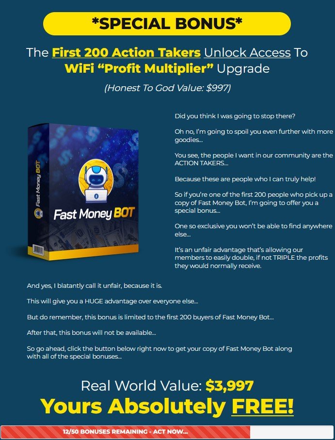 Fast Money Bot Review