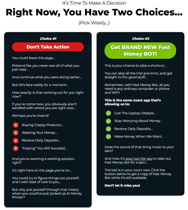 Fast Money Bot Review