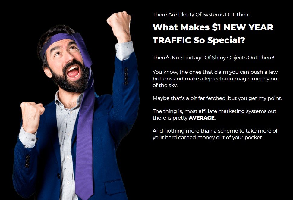 One Dollar New Year Traffic Review