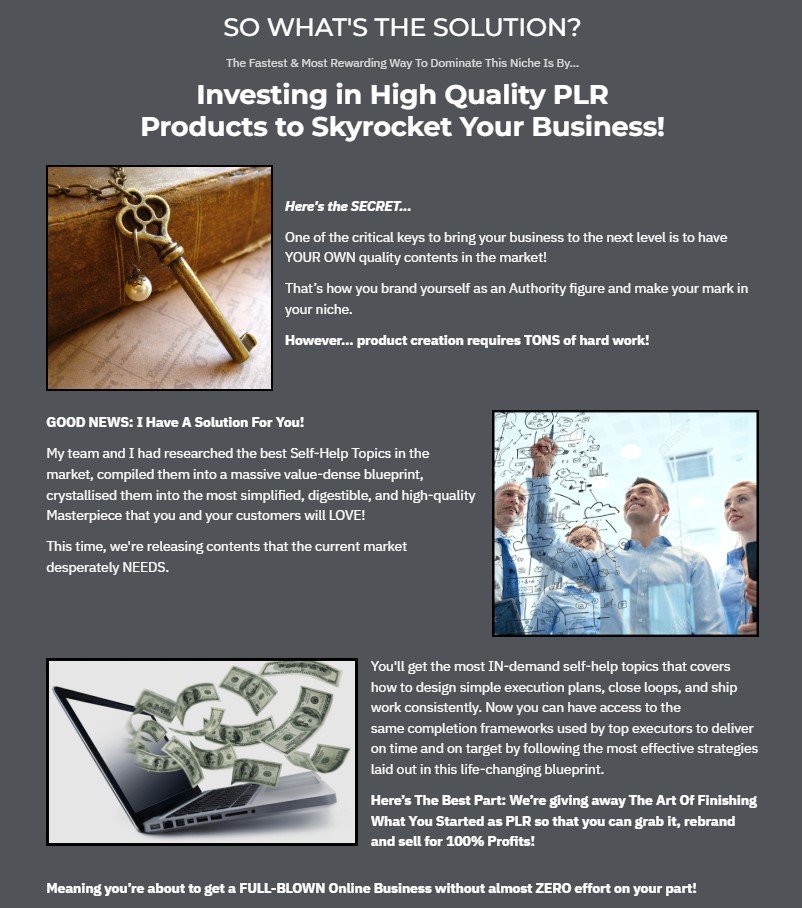 The Art Of Finishing Review for Online Business Growth 4 The Art Of Finishing Review