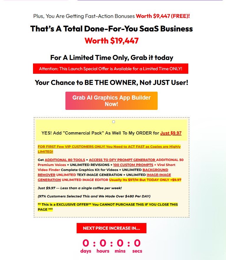 AI Graphics App Builder Review