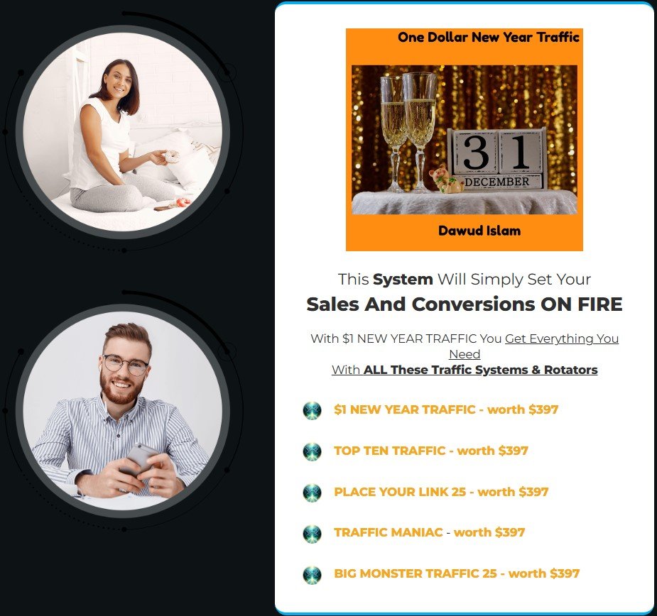 One Dollar New Year Traffic Review