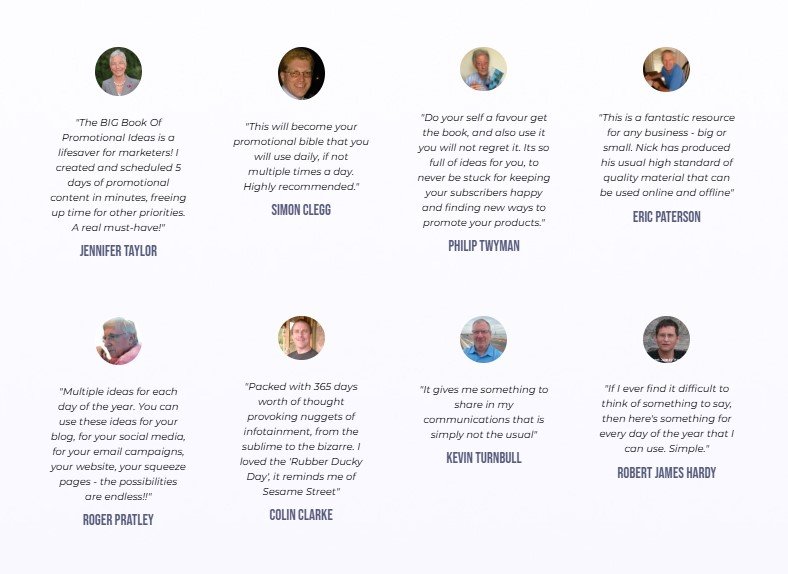 Big Book Of Promotional Ideas Review