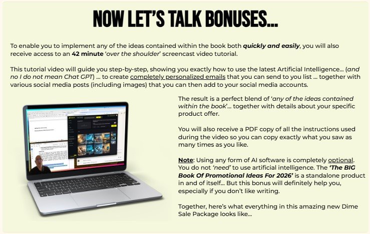 Big Book Of Promotional Ideas Review