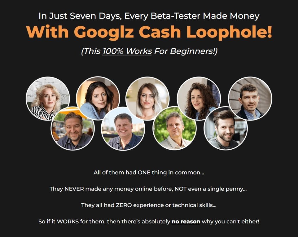 Googlz Cash Loophole Review