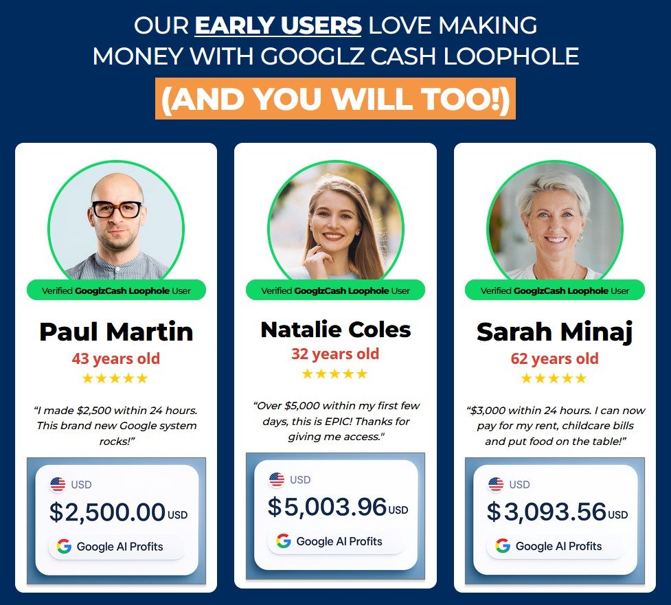 Googlz Cash Loophole Review