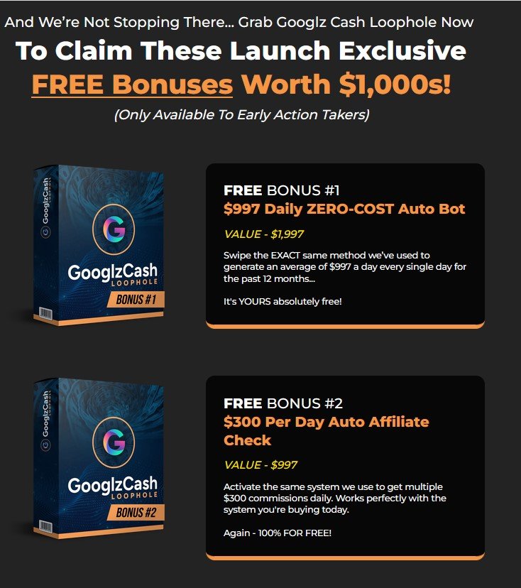 Googlz Cash Loophole Review