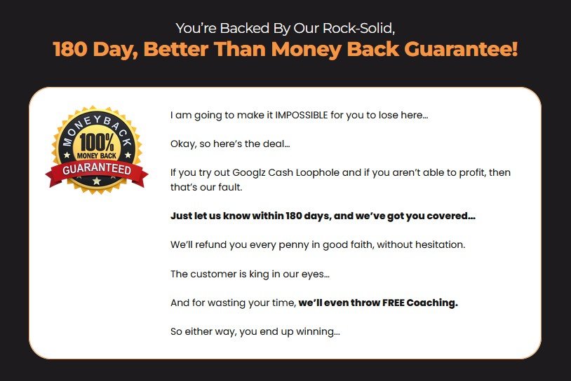 Googlz Cash Loophole Review
