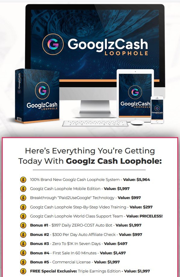 Googlz Cash Loophole Review